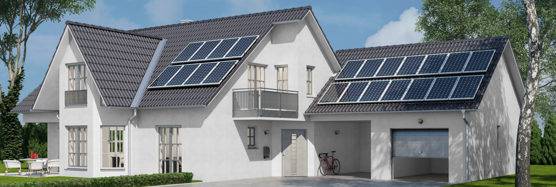Einfamilienhaus mit Solar